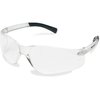 Mcr Safety Safety Glasses, Nonslip Temple Grip, Clear MCSCRWBK110